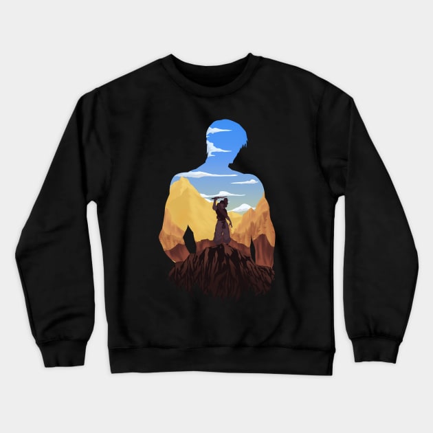 Toji Fushiguro Crewneck Sweatshirt by Binaka Art